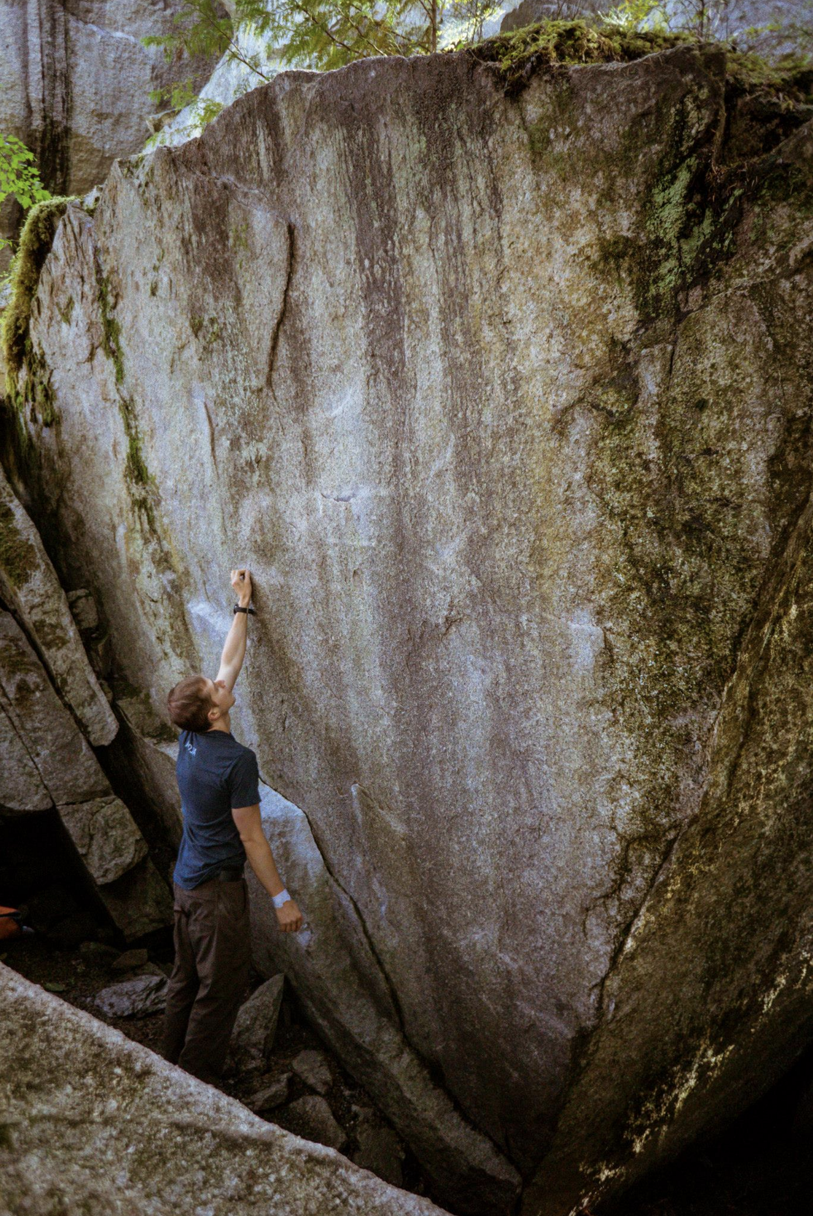 Boulder at the Stawamus Chief
