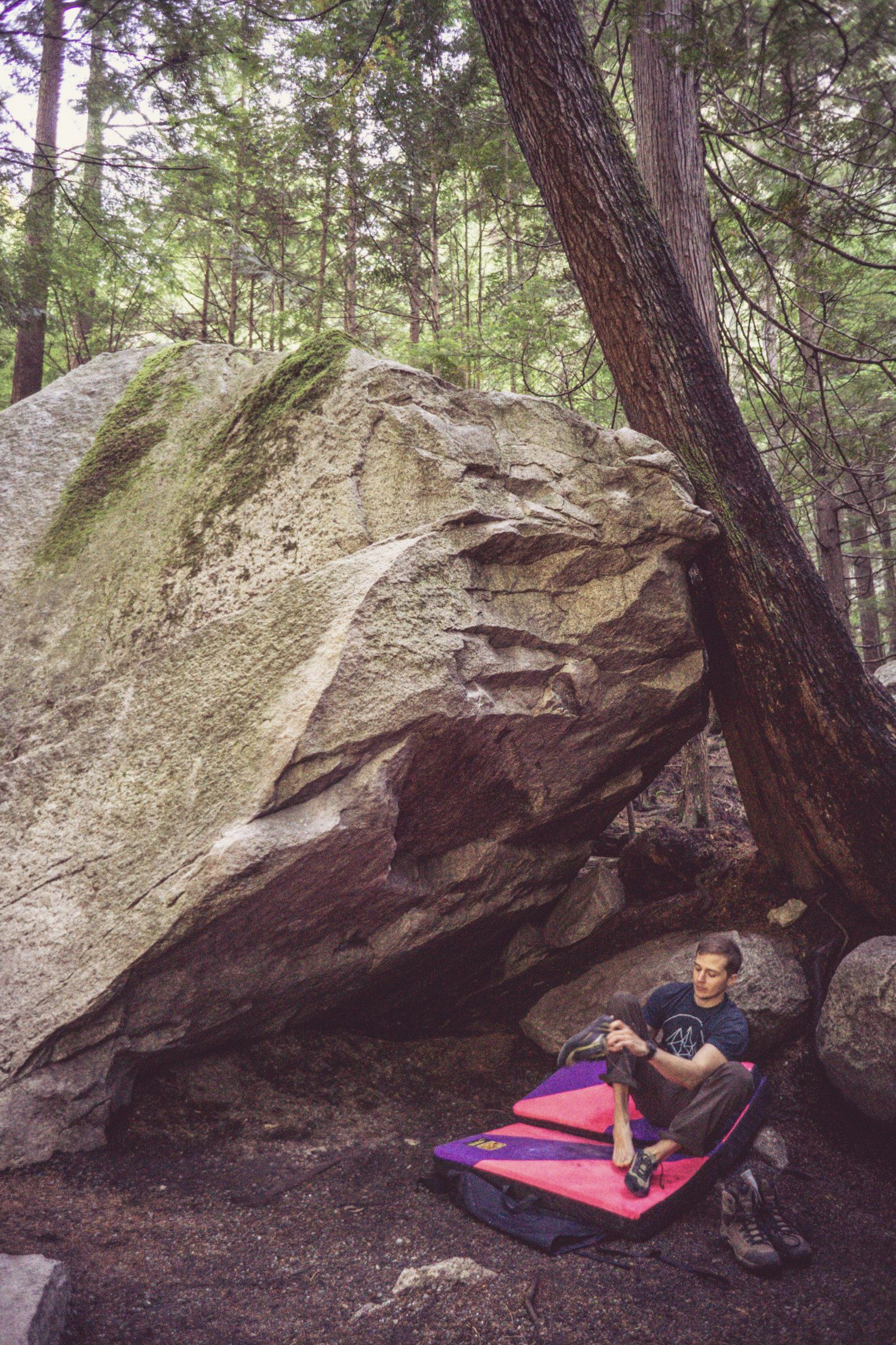 Boulder at the Stawamus Chief