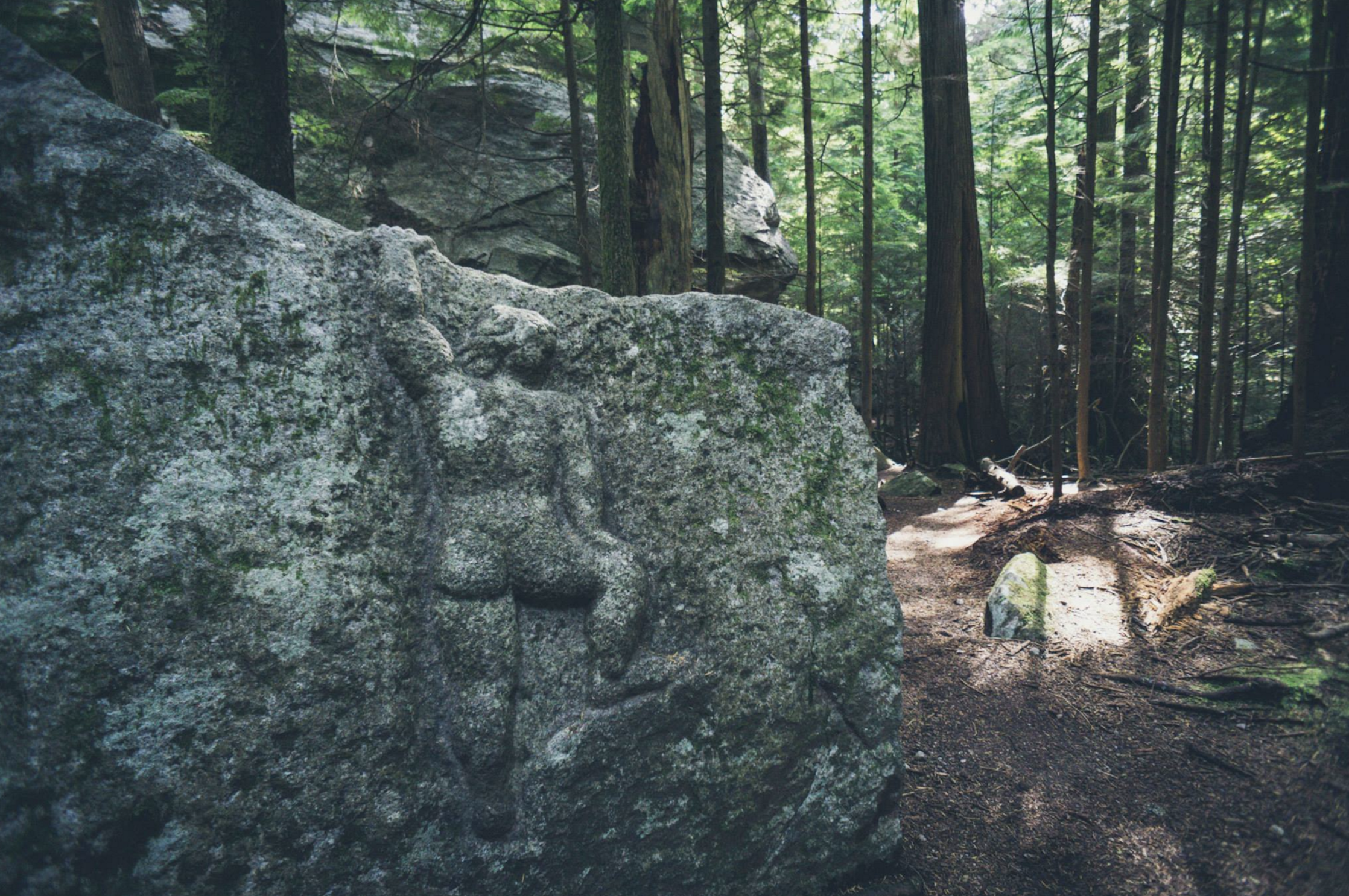 Boulder at the Stawamus Chief