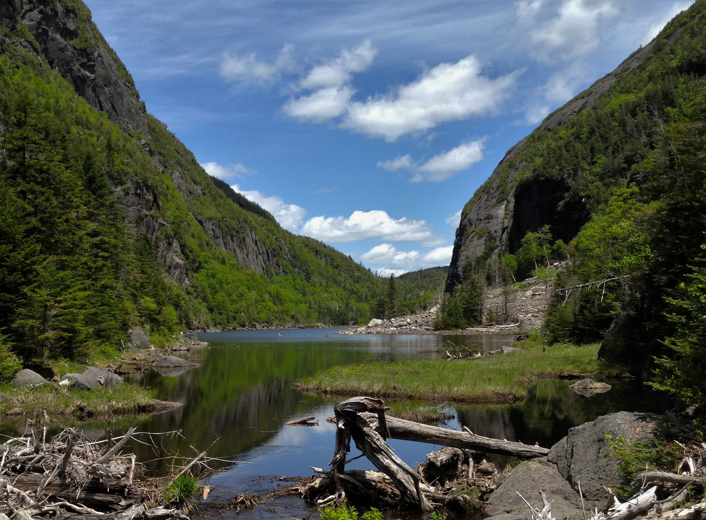 Hike To Mount Colden Via Avalanche Pass, Lake Placid, New York