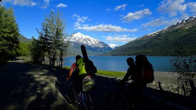 Mountain Bike to Serenity Falls Hut