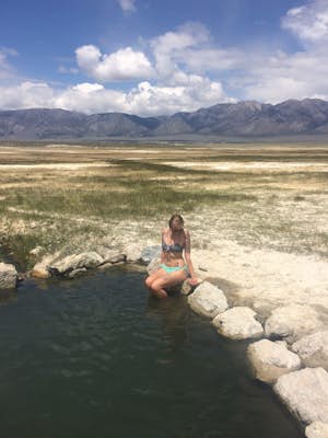 Soak in Wild Willy's hot springs