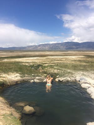Soak in Wild Willy's hot springs