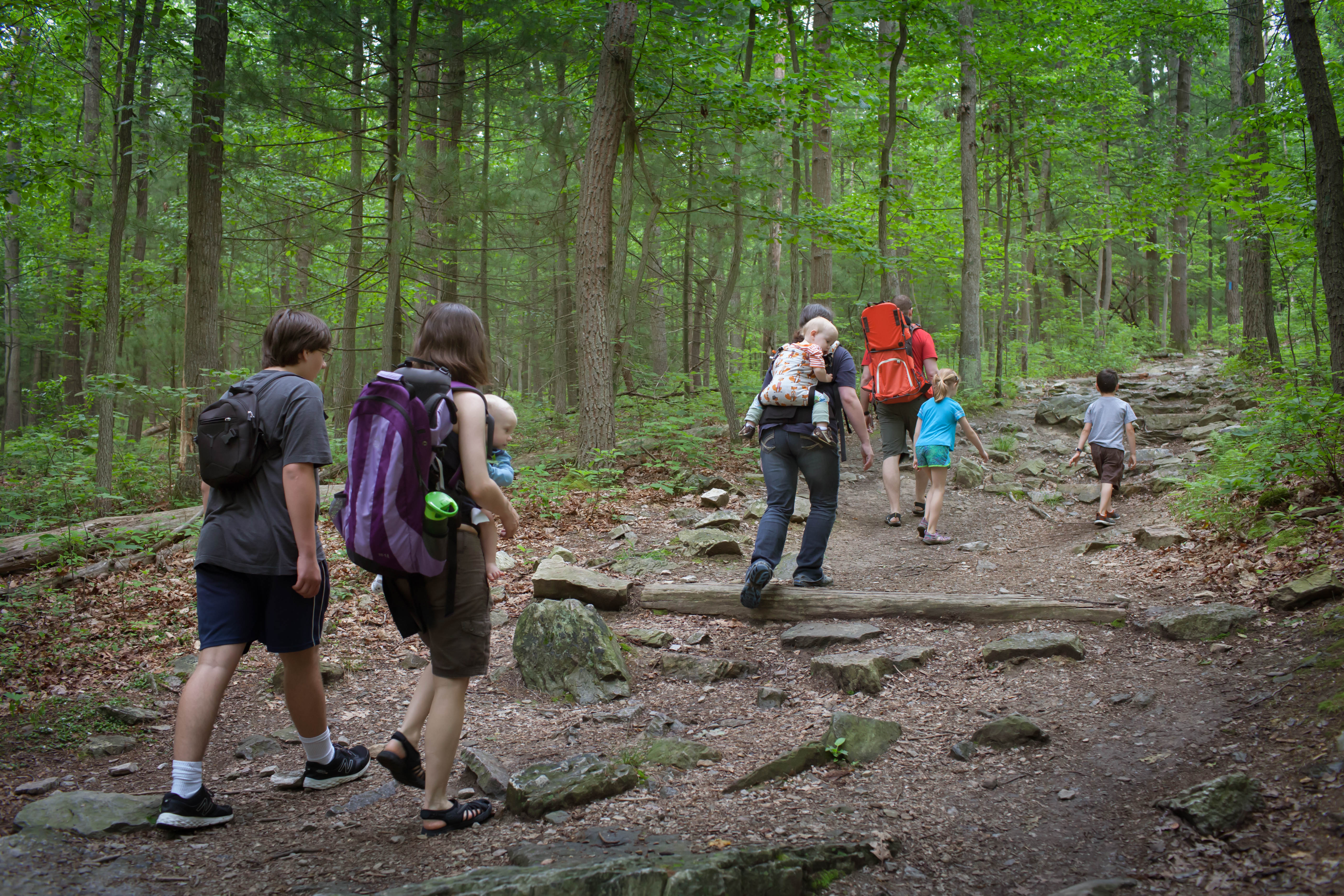Hike Pole Steeple, Pine Grove Furnace SP