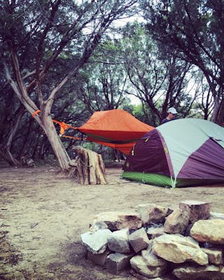 Camp at Dinosaur Valley State Park