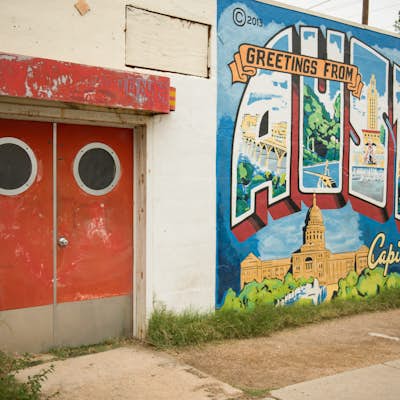 Bike through Iconic Graffiti Landmarks in Austin