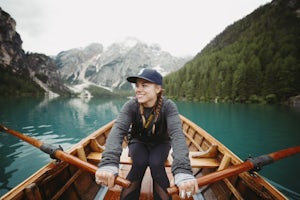 Hike and Canoe at Lago Di Braies 