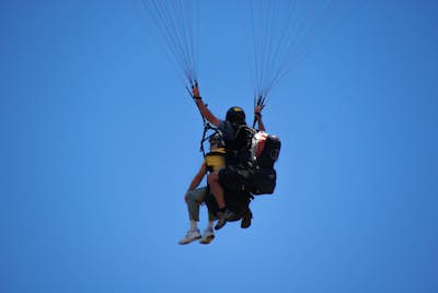 Paraglide over Knysna