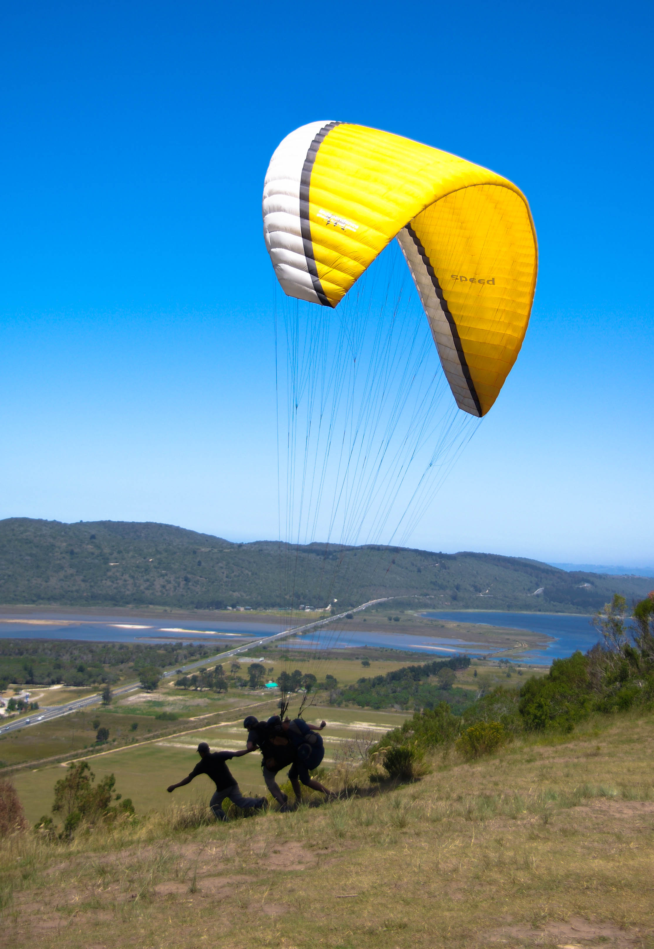 Paraglide over Knysna