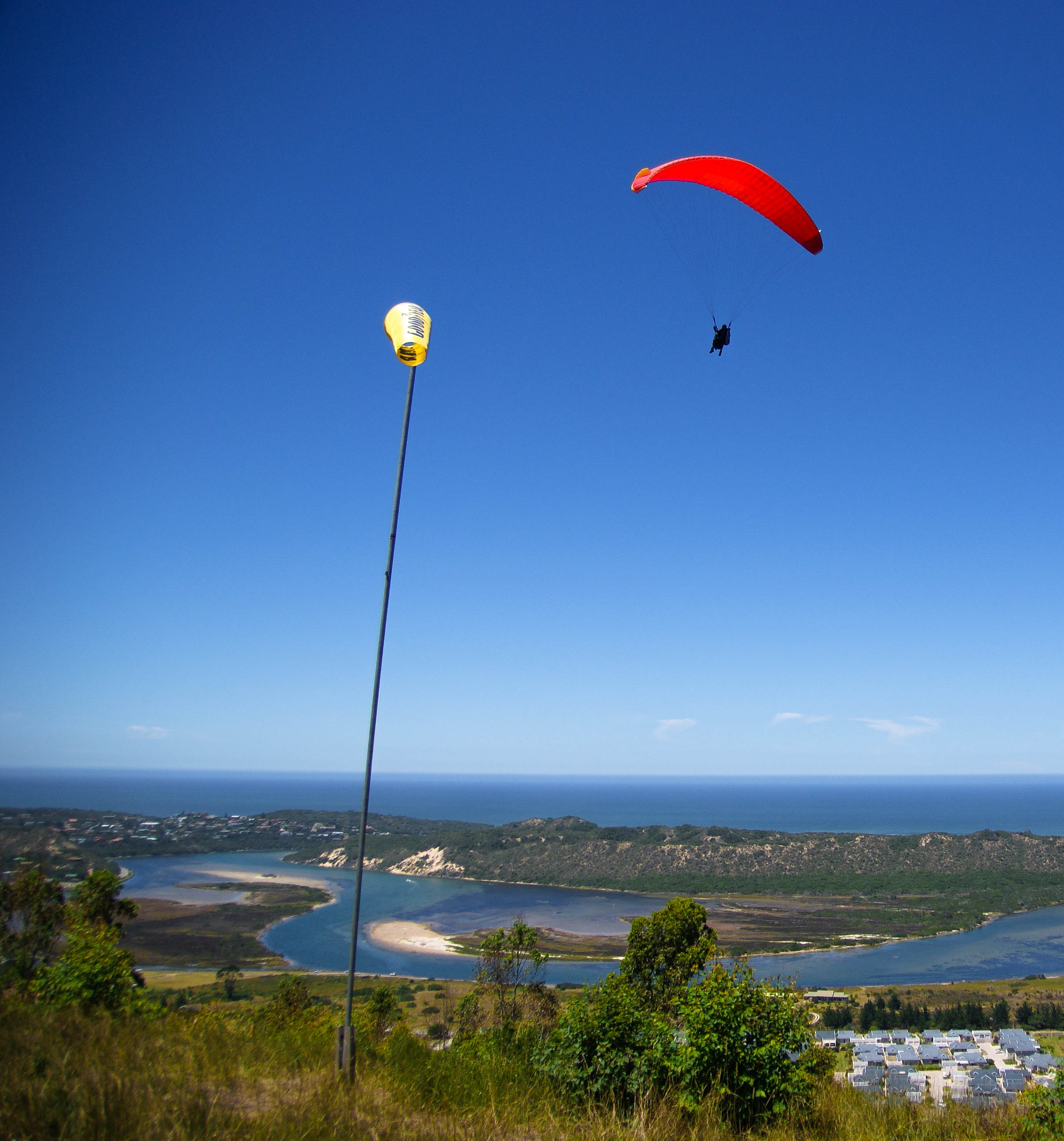 Paraglide over Knysna