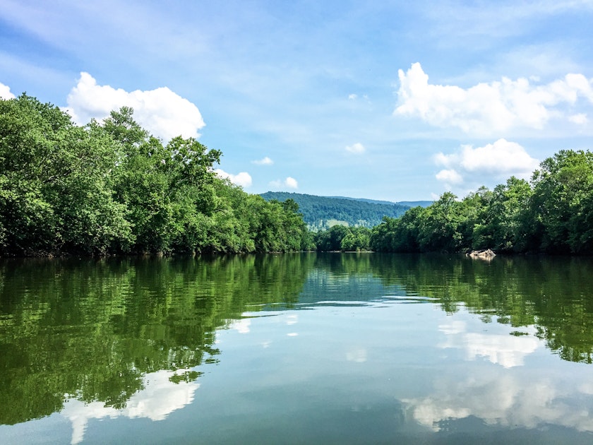 Canoe or Kayak the Upper James River, Eagle Rock, Virginia