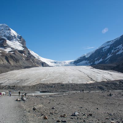 Hike to the Athabasca Glacier Viewpoint 