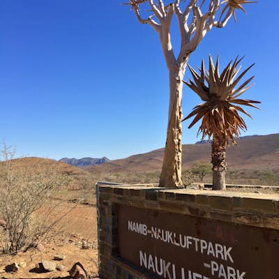 Waterkloof and Olive Trail in Namib-Naukluft Zebra Mountain Park