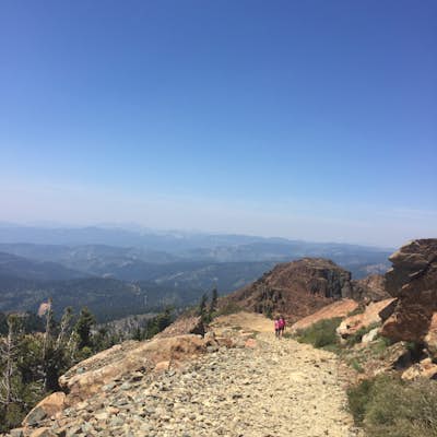 Hike to the Sierra Buttes Fire Lookout