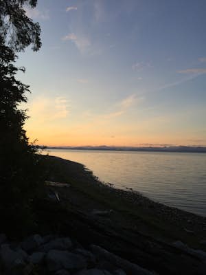 Camp at Seaview Game Farm and Paddle the Strait of Georgia