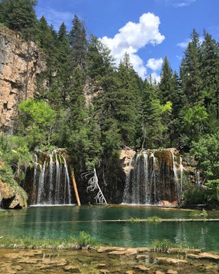 Hike along the Colorado River to the Hanging Lake