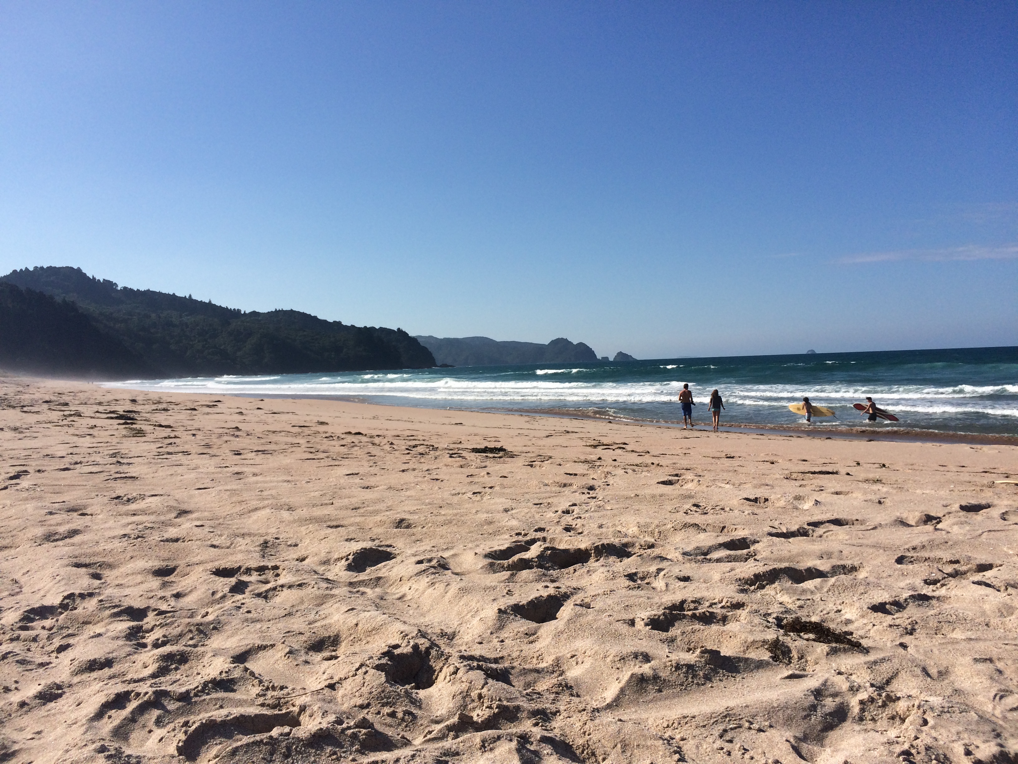 Surf at Tairua Beach
