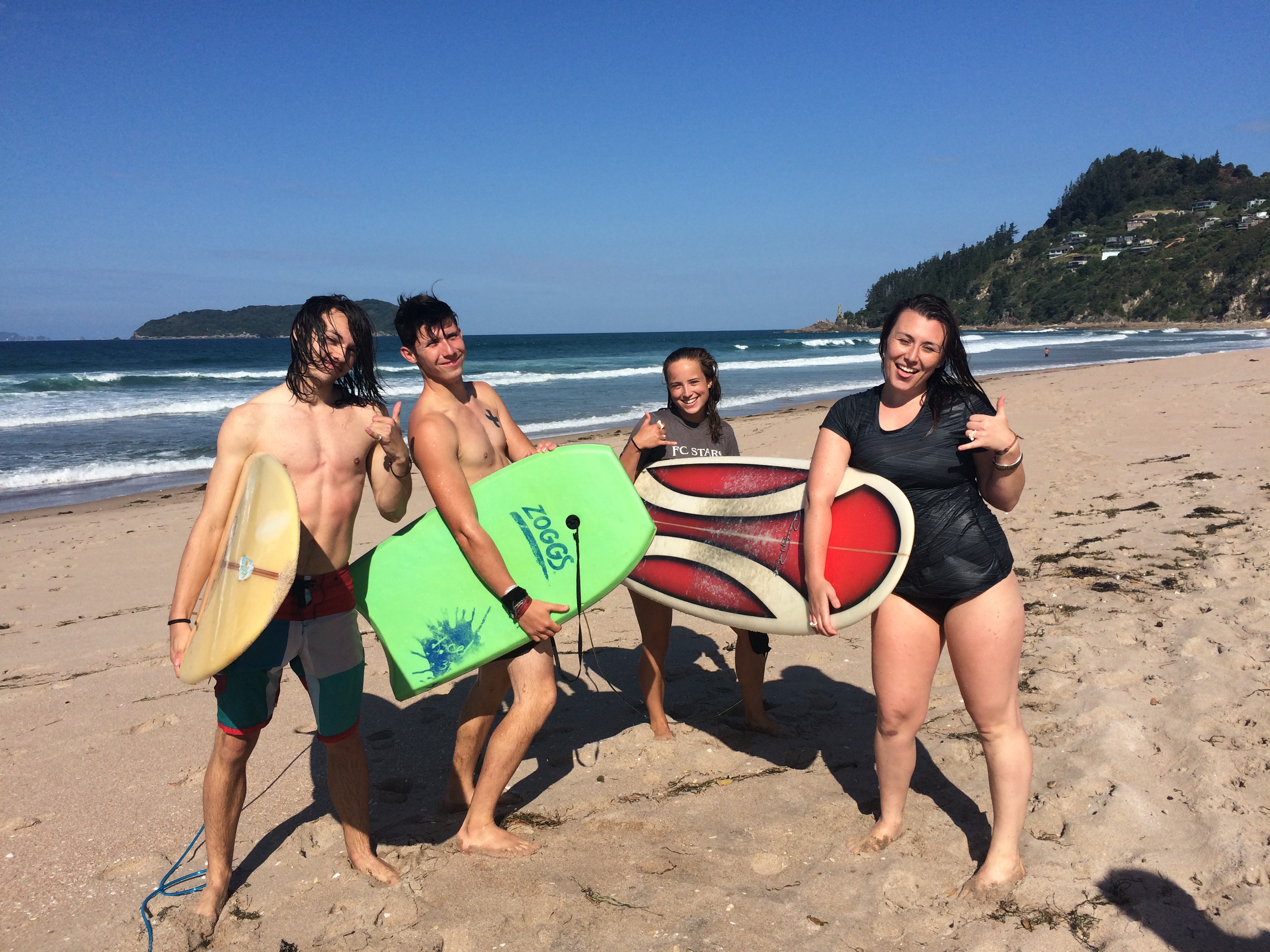 Surf at Tairua Beach