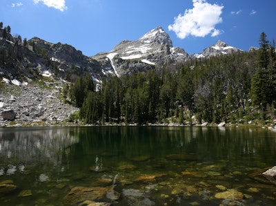 Backpack to Surprise Lake in Grand Teton NP, Lupine Meadows Trailhead