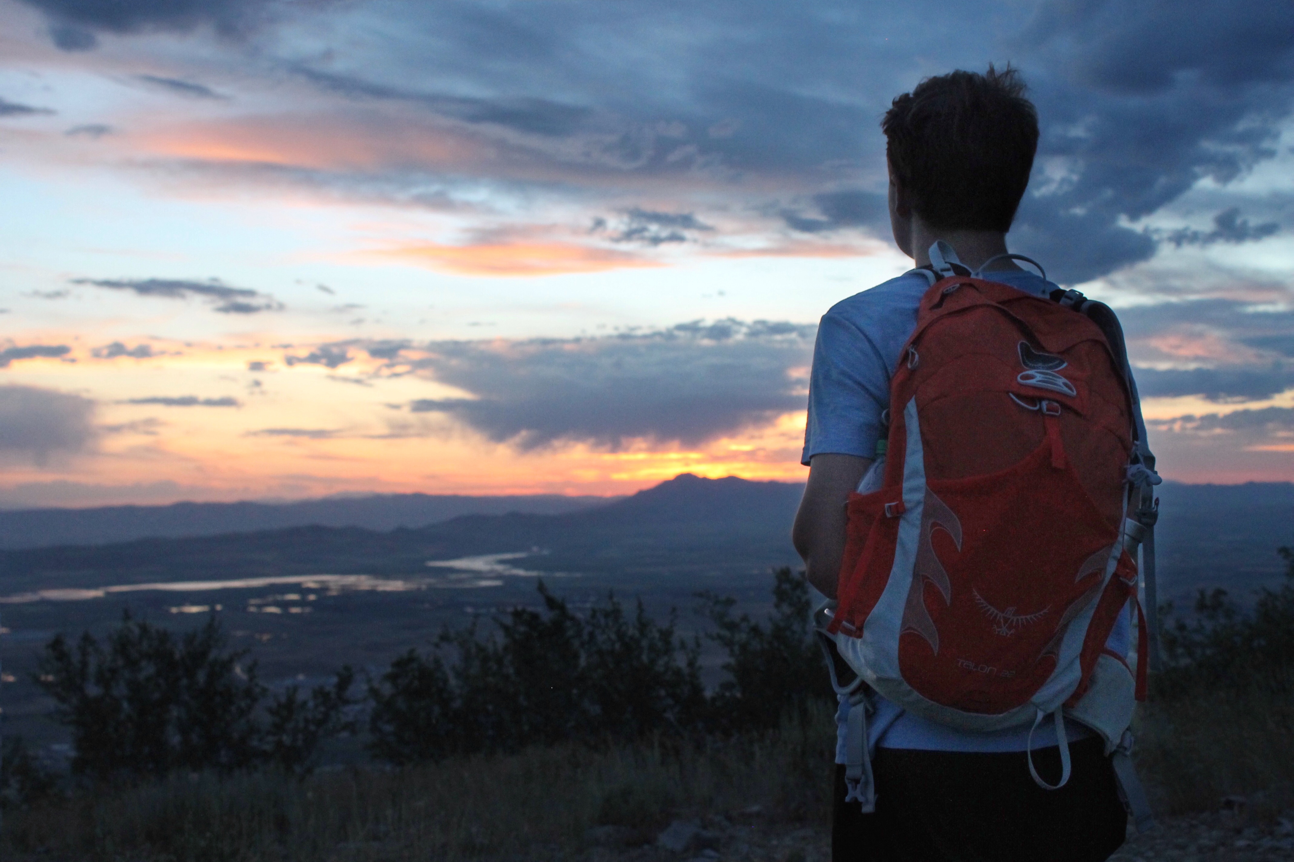 Hike to Saddleback Mountain Reflectors