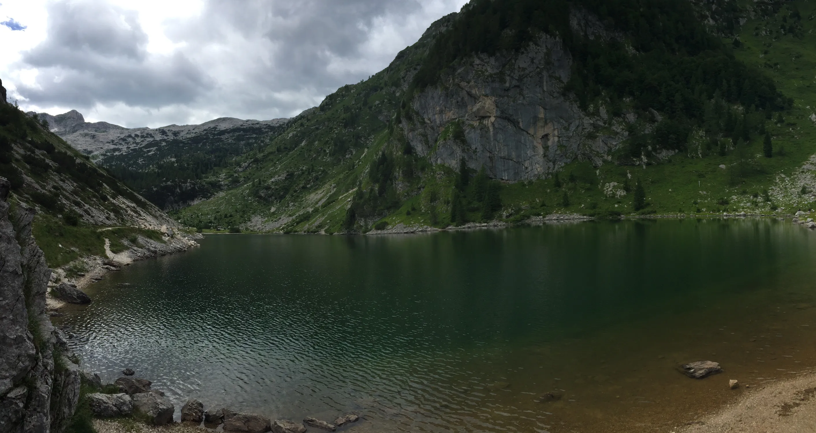 Hike to Krnsko Jezero Lake in Lepana Valley 