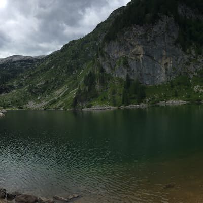 Hike to Krnsko Jezero Lake in Lepana Valley 