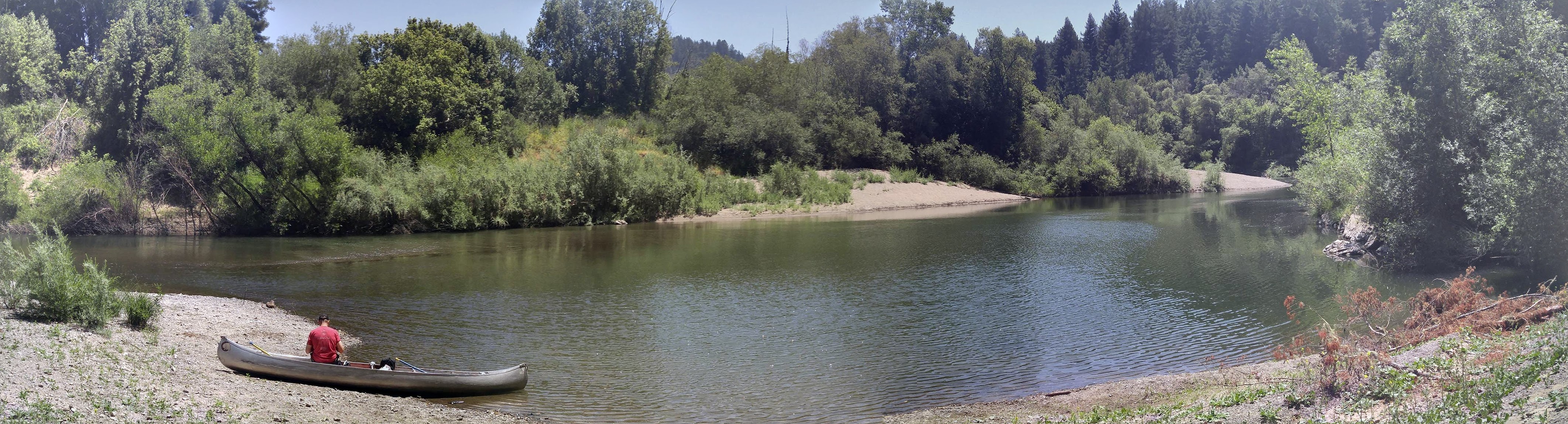 Canoe the Russian River via Forestville