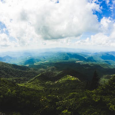 Hike to the summit of Mount Cammerer in the Great Smoky Mountains