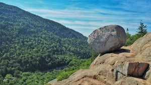 Hike the Bubbles Divide Trail to Bubble Rock in Acadia NP