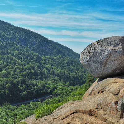 Hike the Bubbles Divide Trail to Bubble Rock in Acadia NP