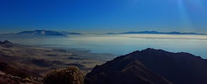 Hike Frary Peak Trail on Antelope Island