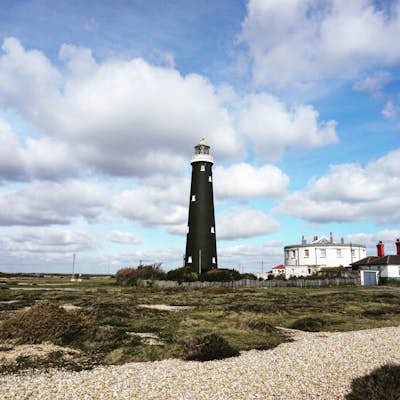 Photograph the Old Lighthouse in Dungeness