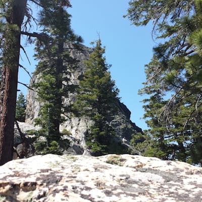 Castle Rock Hike, South Shore Lake Tahoe on Tahoe Rim Trail