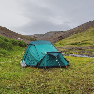 Camp and hike at Kerlingarfjöll