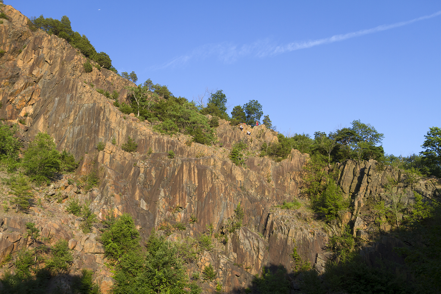 Hike the Mill River Trail to the Blue Trail at Sleeping Giant SP
