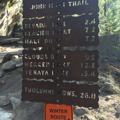 Hike the Mist Trail to Vernal Falls in Yosemite NP