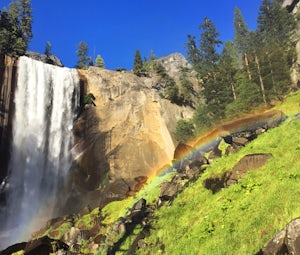 Mist Trail to Vernal Falls
