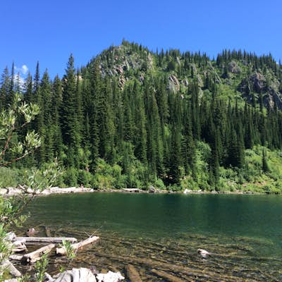 Hike & Camp at Heart Lake 