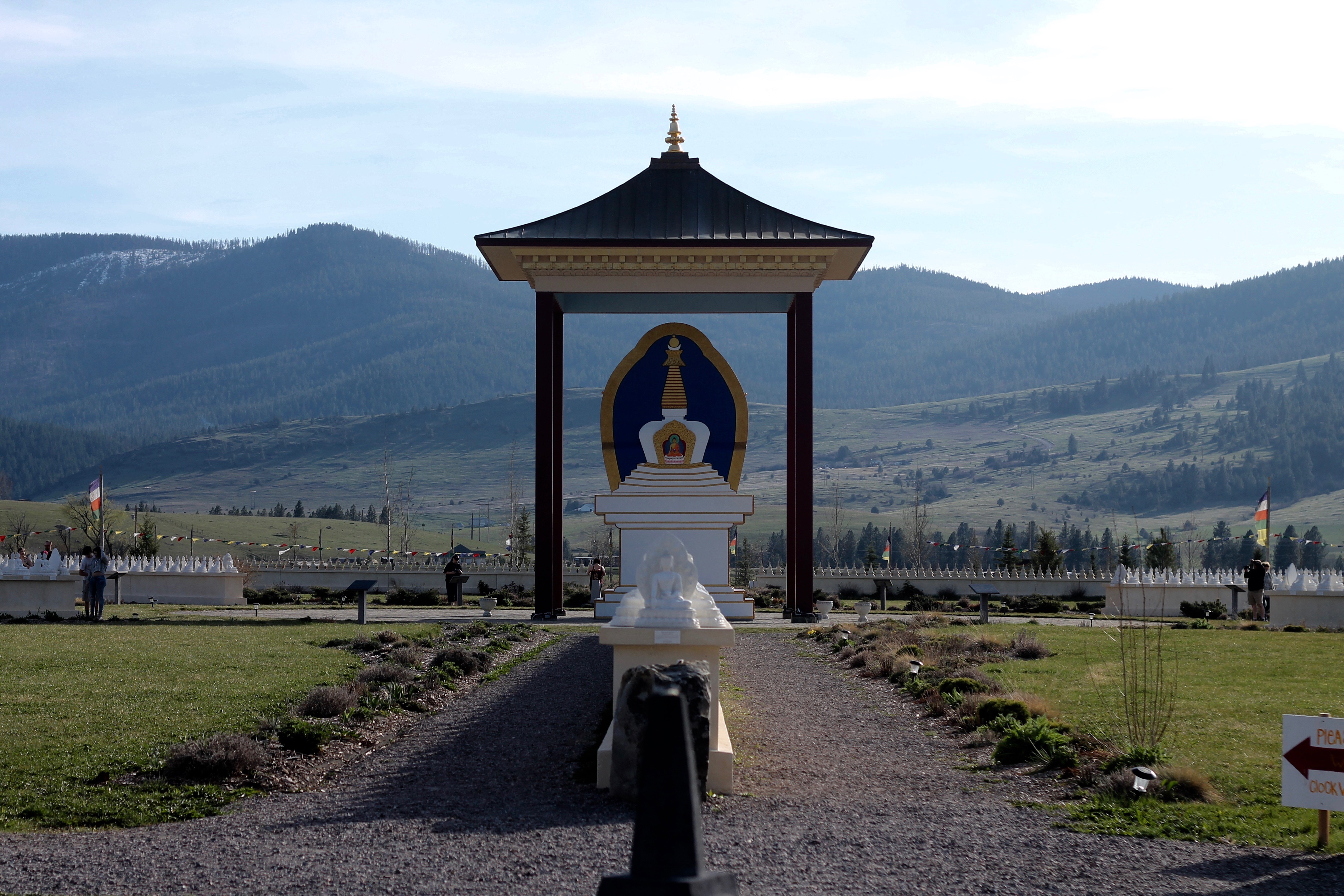 Explore Ewam Garden of One Thousand Buddhas, Arlee, Montana