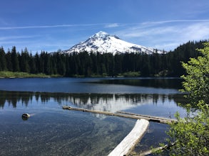 Burnt Lake and Zigzag Mountain