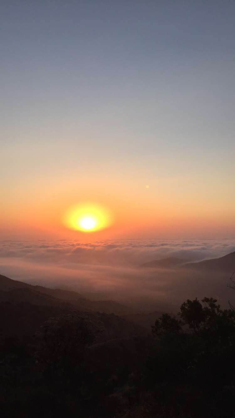 Camp at Hermit Gulch on Catalina Island 
