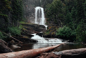 Baring, St. Mary, and Virginia Falls in Glacier NP