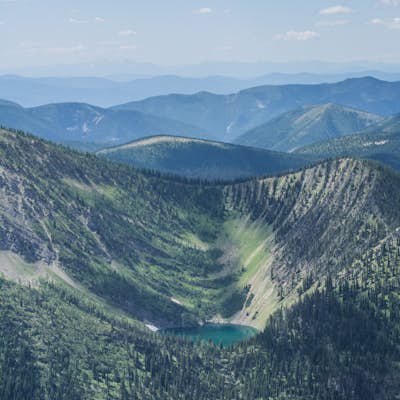 Summit Lake Mountain and Nasukoin Mountain