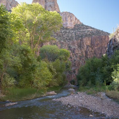 Hike Aravaipa Canyon