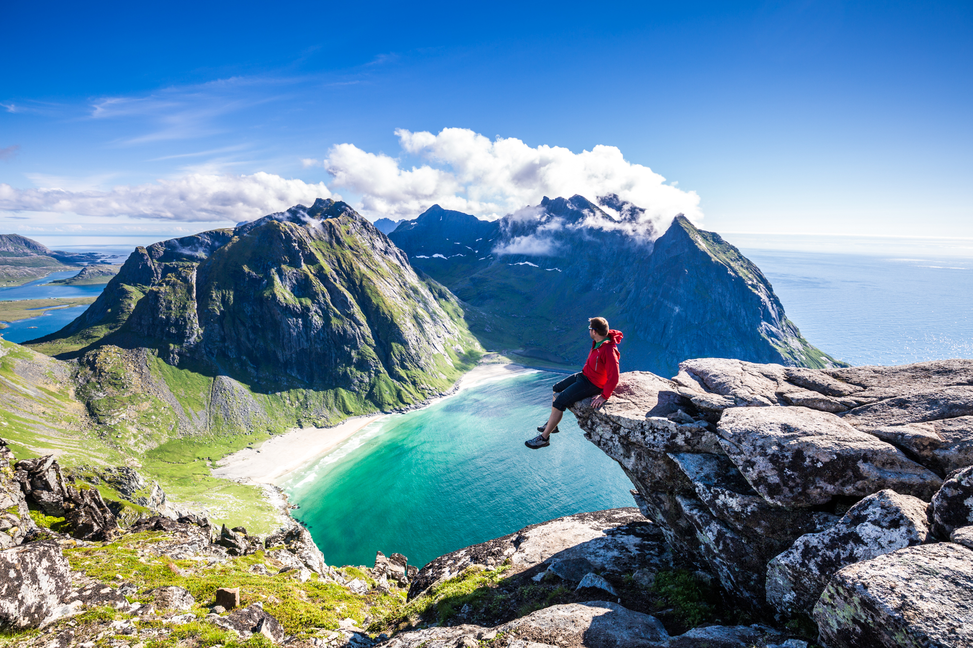 Ryten Mountain , Flakstad, Norway