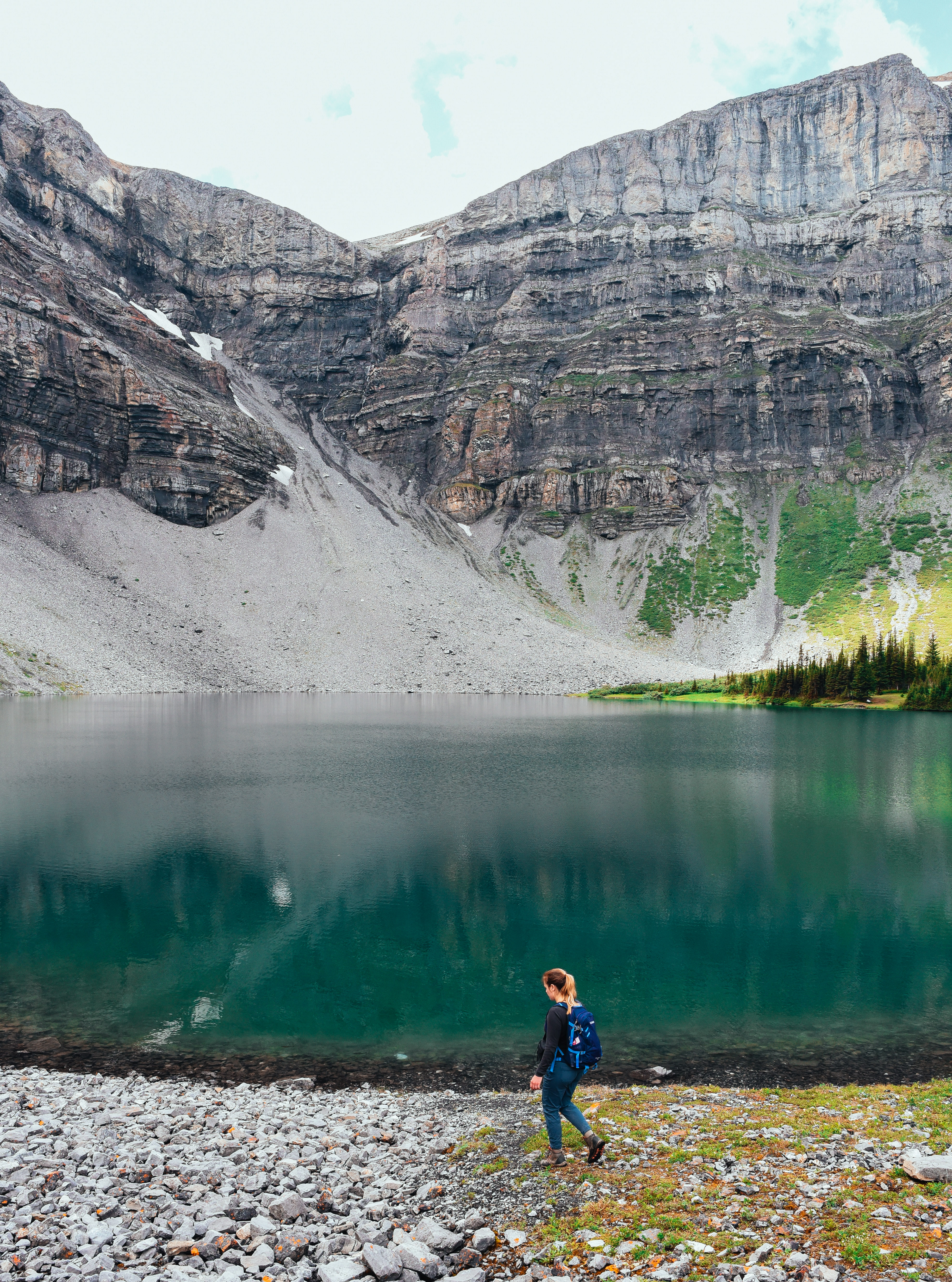 Hike to Bourgeau Lake and Harvey Pass