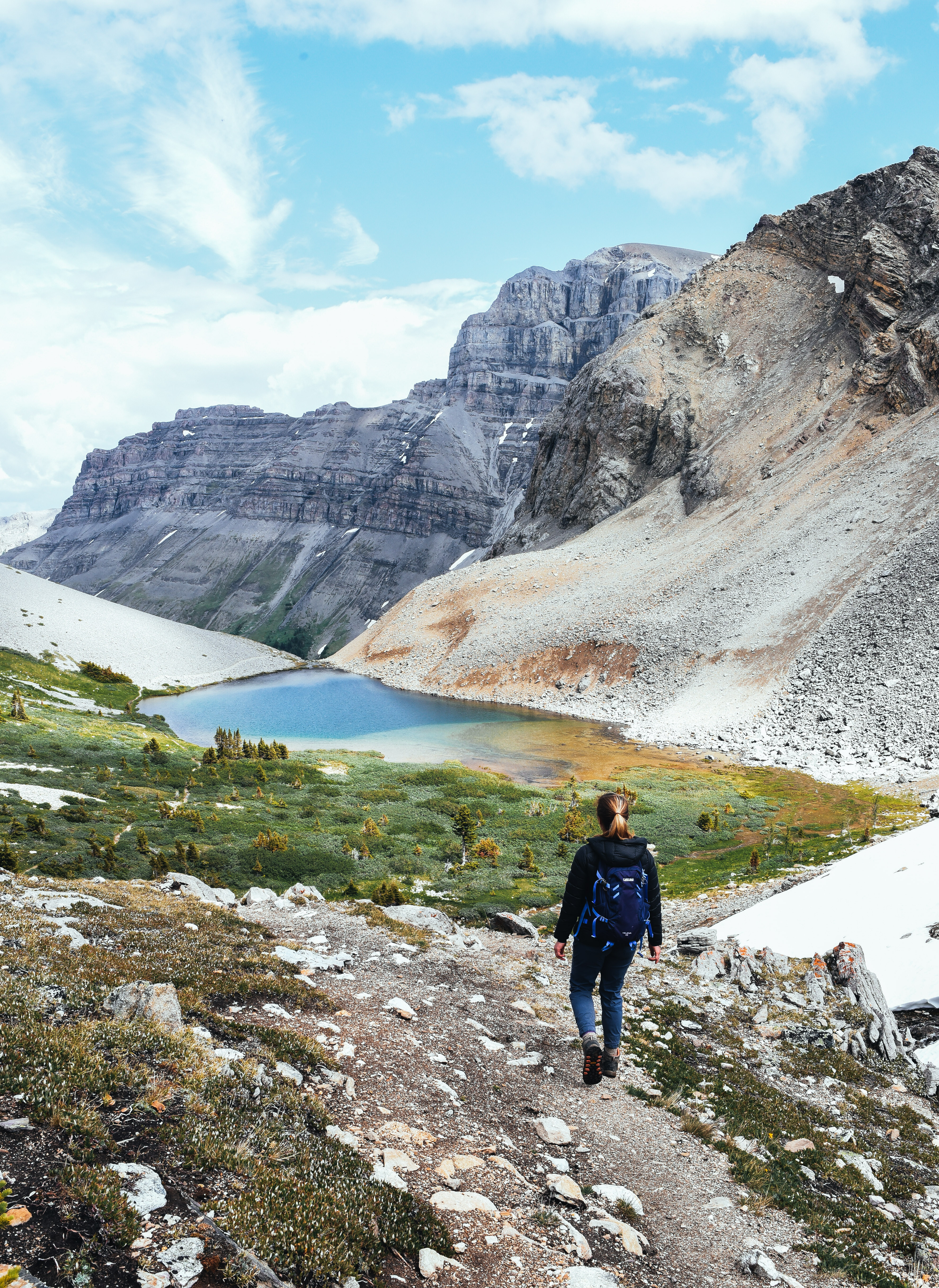 Hike to Bourgeau Lake and Harvey Pass