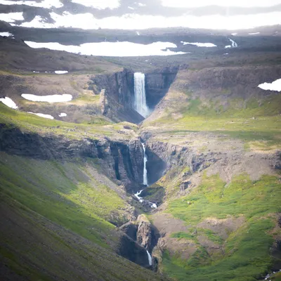 Hike to Valagil Waterfall, Seljalandsdalur