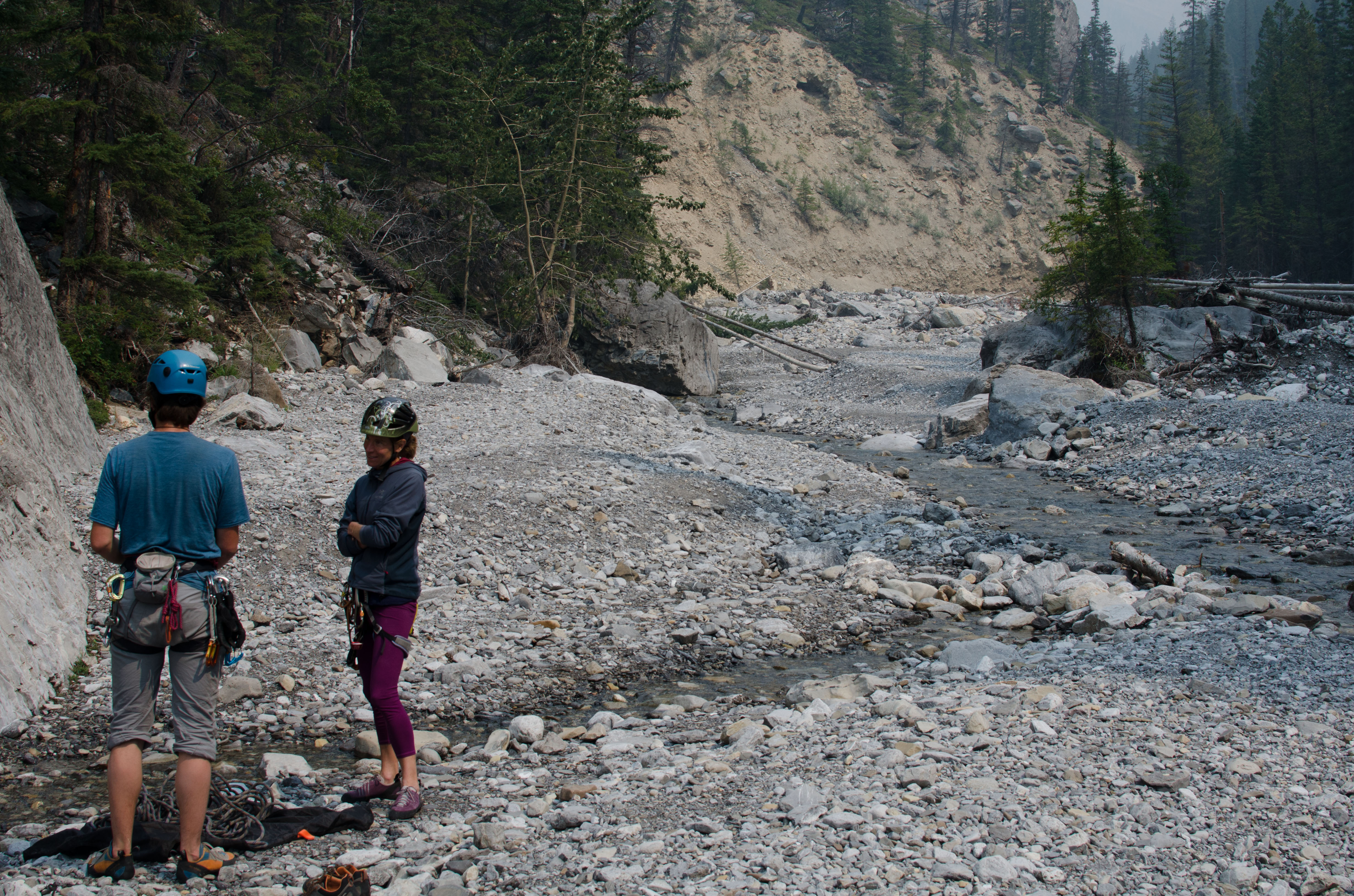 Rock Climb at Cougar Creek Canyon