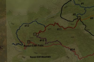 Hike to Raven Cliff and Falls (Caesars Head State Park)